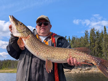 Man holding large fish 2